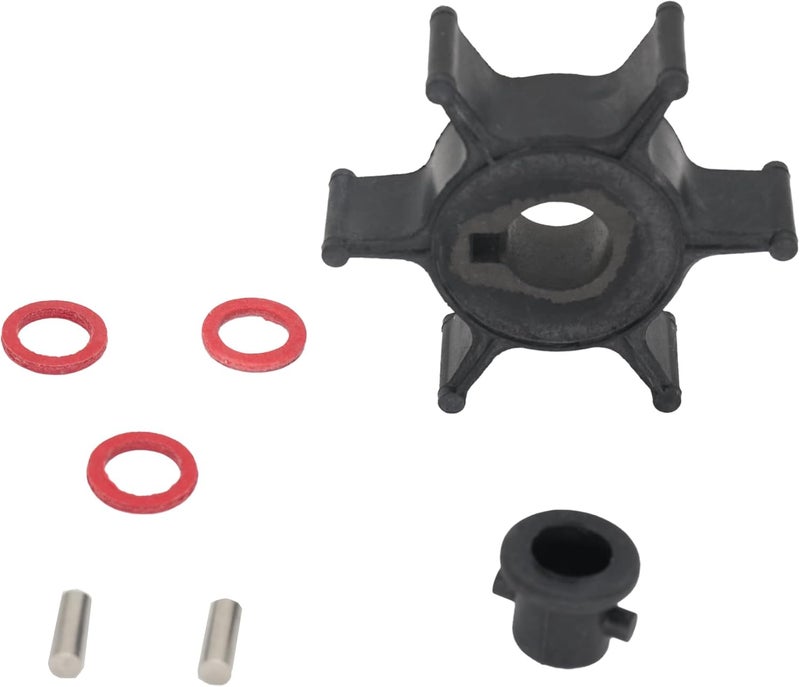 SANWIN 646-44352 Marine Water Pump Impeller Service Kit Compatible with Yamaha 2 Stroke 2HP Boat Outboard Motor Replacement 646-44352-01 Sierra 18-3072 - Image 1